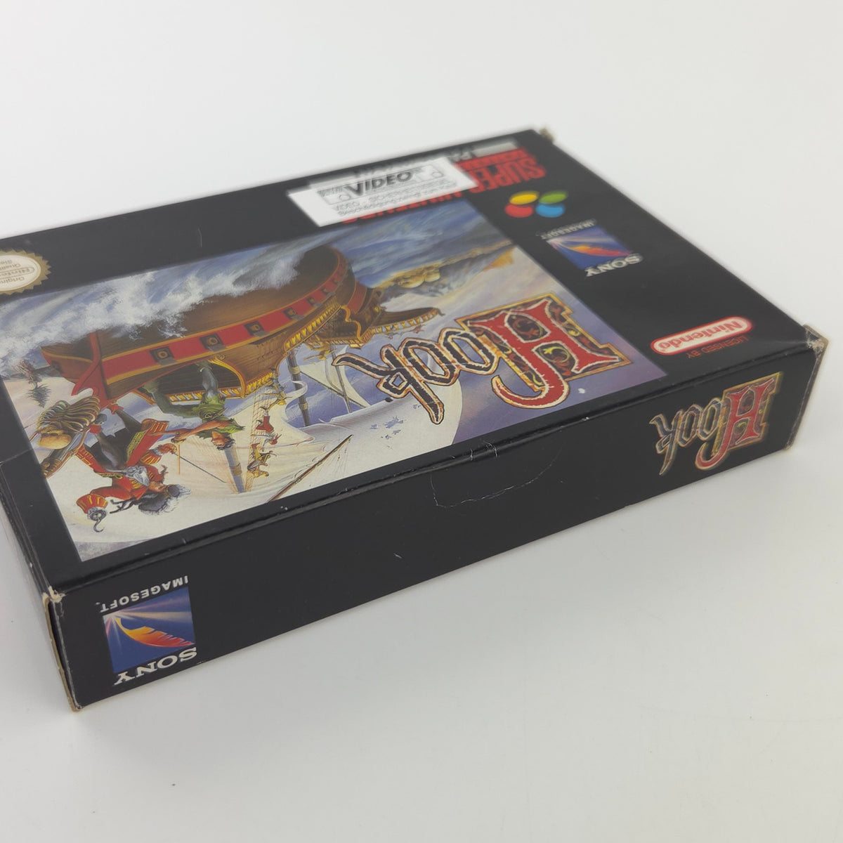 Super Nintendo Spiel Hook SNES Komplett OVP PAL NOE