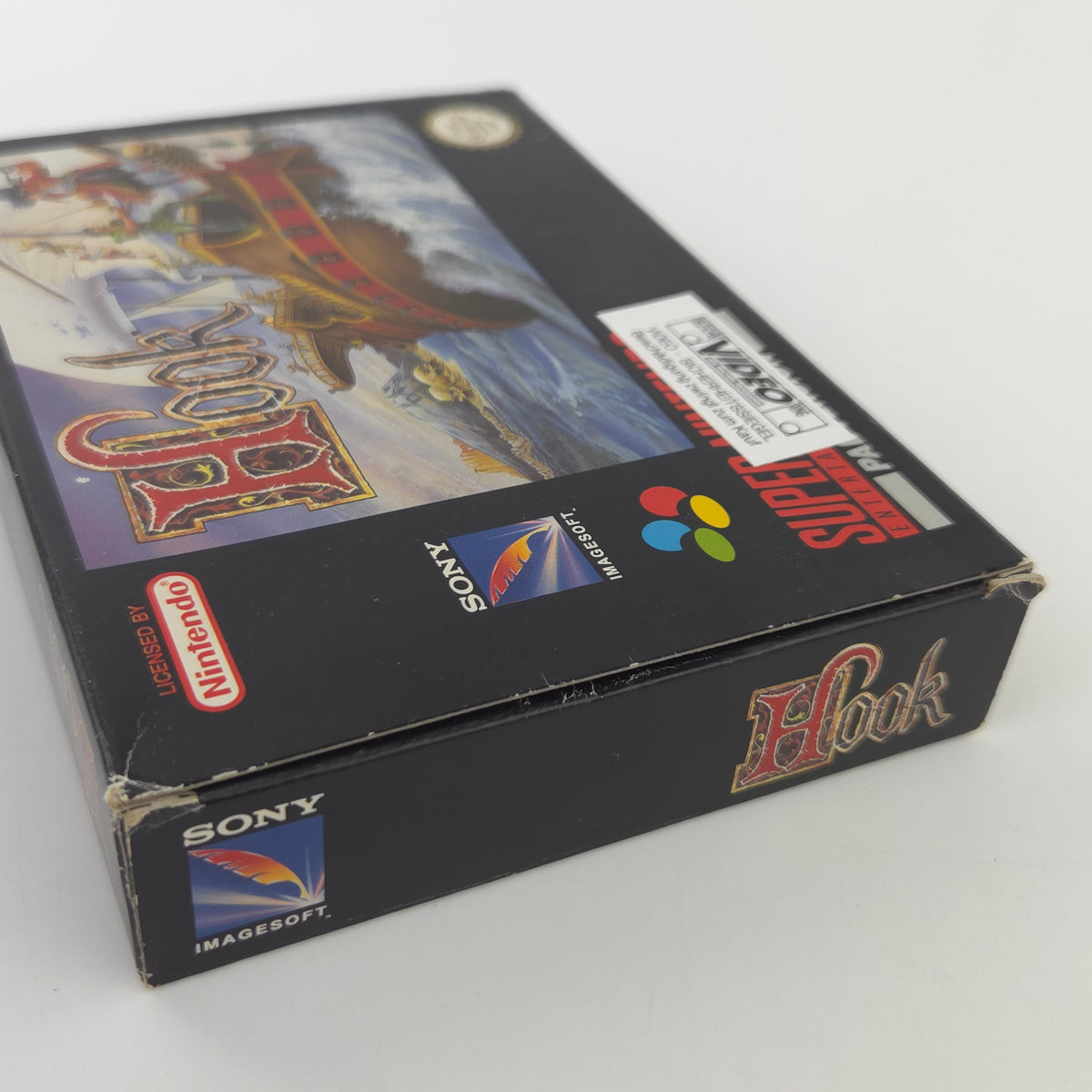 Super Nintendo Spiel Hook SNES Komplett OVP PAL NOE