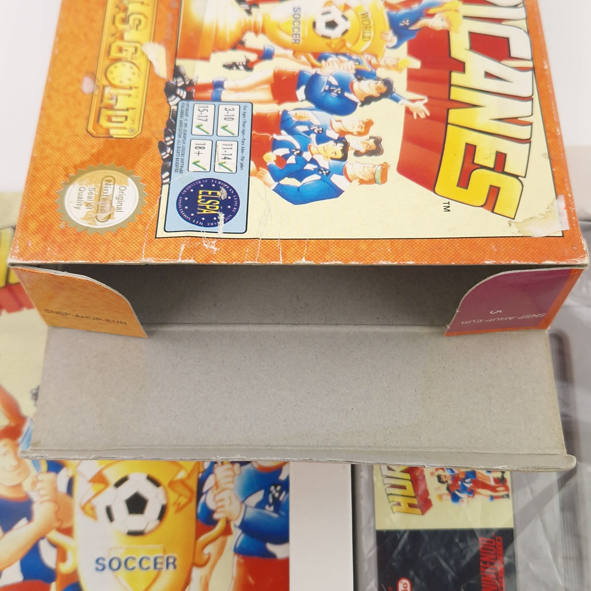 Super Nintendo Spiel – Hurricanes Fußball SNES OVP PAL EUR