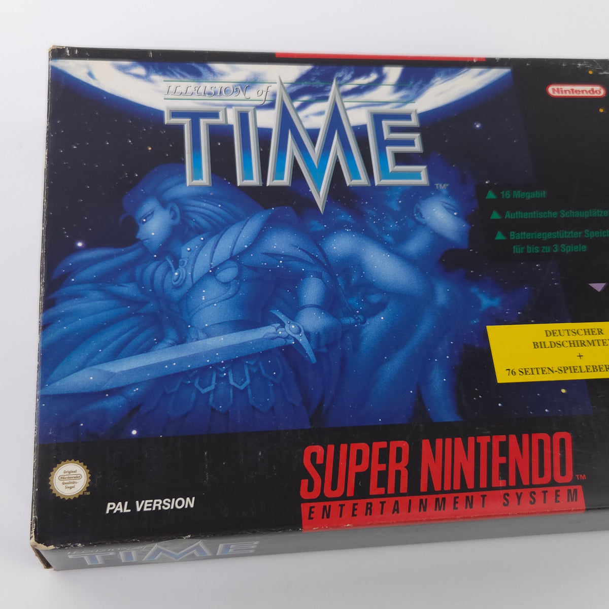 Super Nintendo Spiel – Illusion of Time OVP PAL SNES