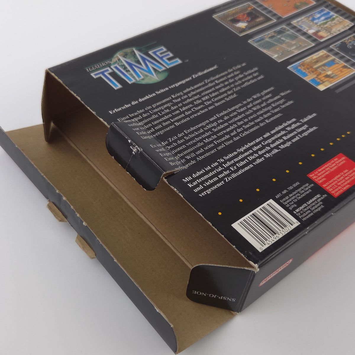 Super Nintendo Spiel – Illusion of Time OVP PAL SNES