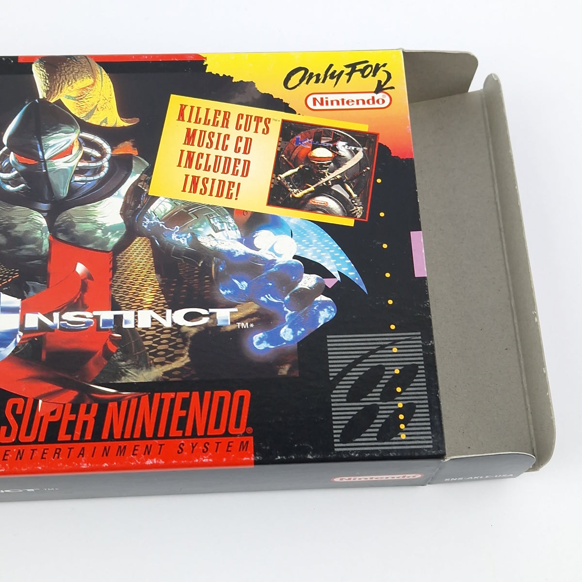 Super Nintendo Spiel – Killer Instinct + Music CD OVP SNES USA