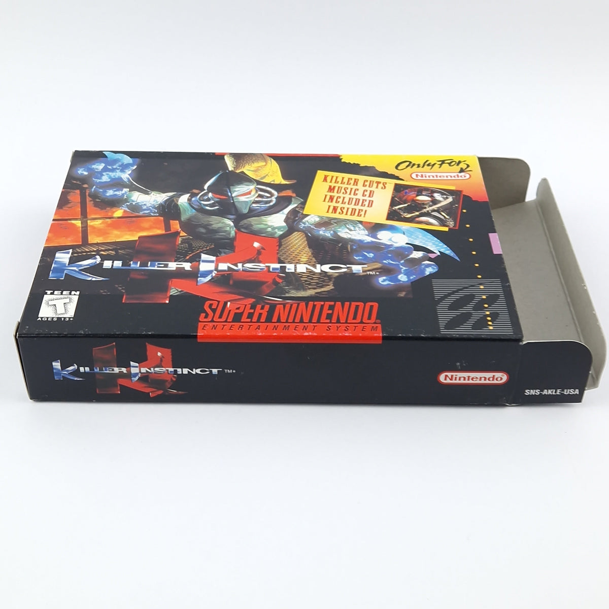 Super Nintendo Spiel – Killer Instinct + Music CD OVP SNES USA