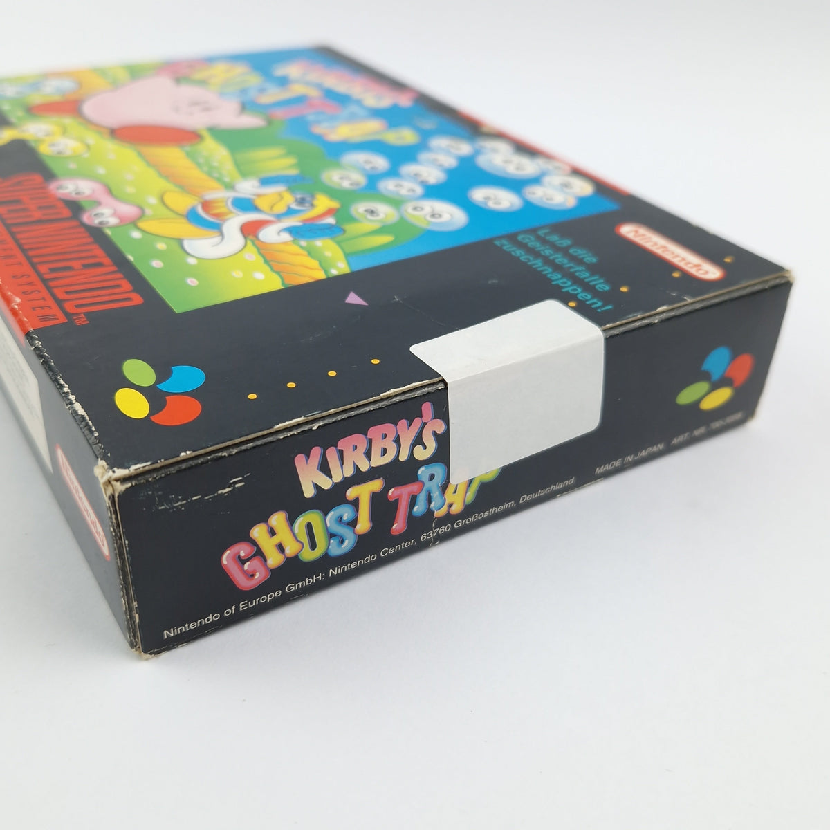 Super Nintendo Spiel – Kirbys Ghost Trap OVP CIB SNES NOE