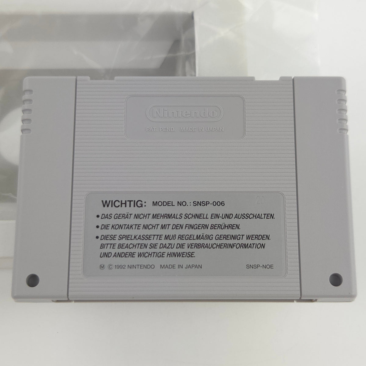 Super Nintendo Spiel Knights of the Round OVP CIB