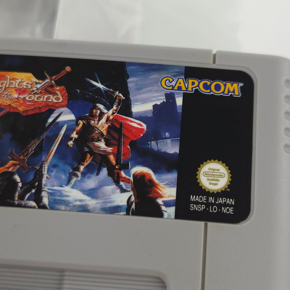 Super Nintendo Spiel Knights of the Round OVP CIB