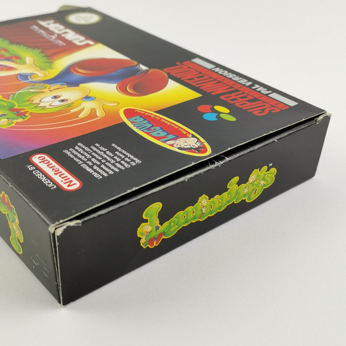 Super Nintendo Spiel – Lemmings OVP Anleitung PAL NOE