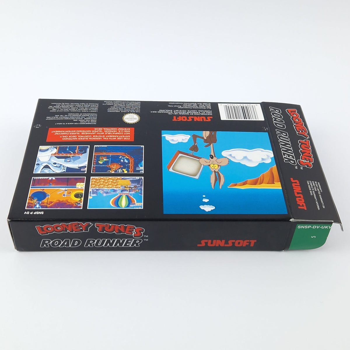 Super Nintendo Spiel – Looney Tunes Road Runner OVP CIB