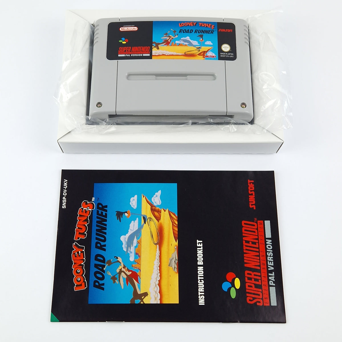 Super Nintendo Spiel – Looney Tunes Road Runner OVP CIB