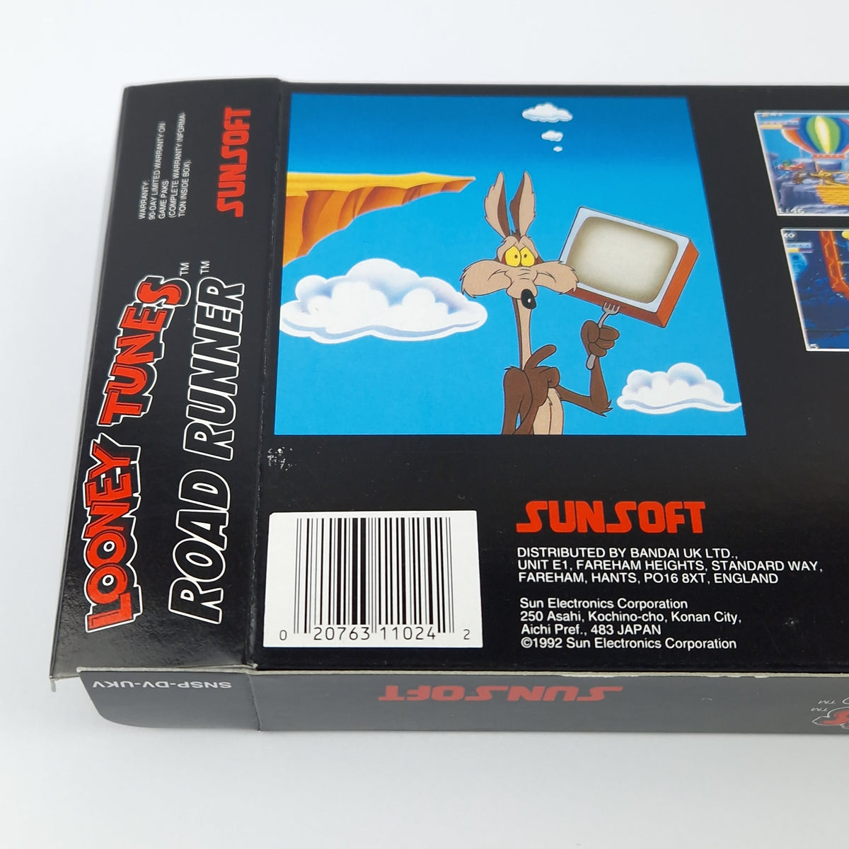 Super Nintendo Spiel – Looney Tunes Road Runner OVP CIB