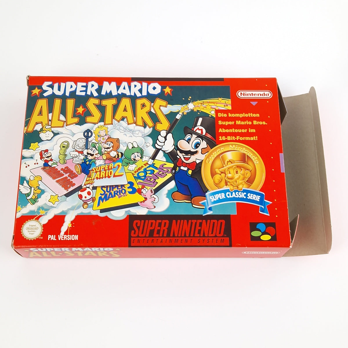 Super Nintendo Spiel – Super Mario Allstars OVP SNES