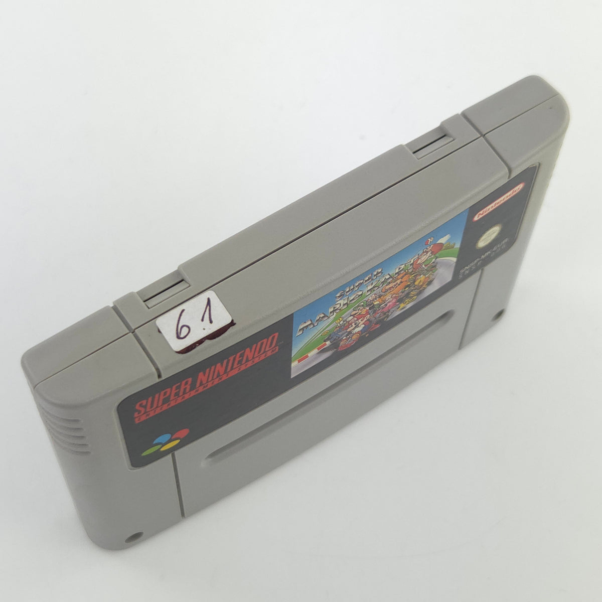Super Nintendo Spiel Super Mario Kart SNES Modul PAL