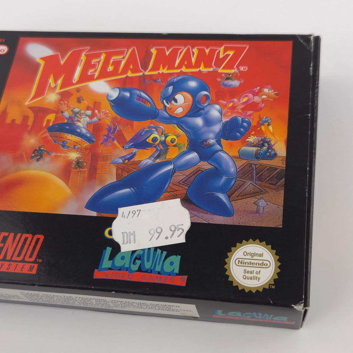 Super Nintendo Spiel – Mega Man 7 (OVP PAL)