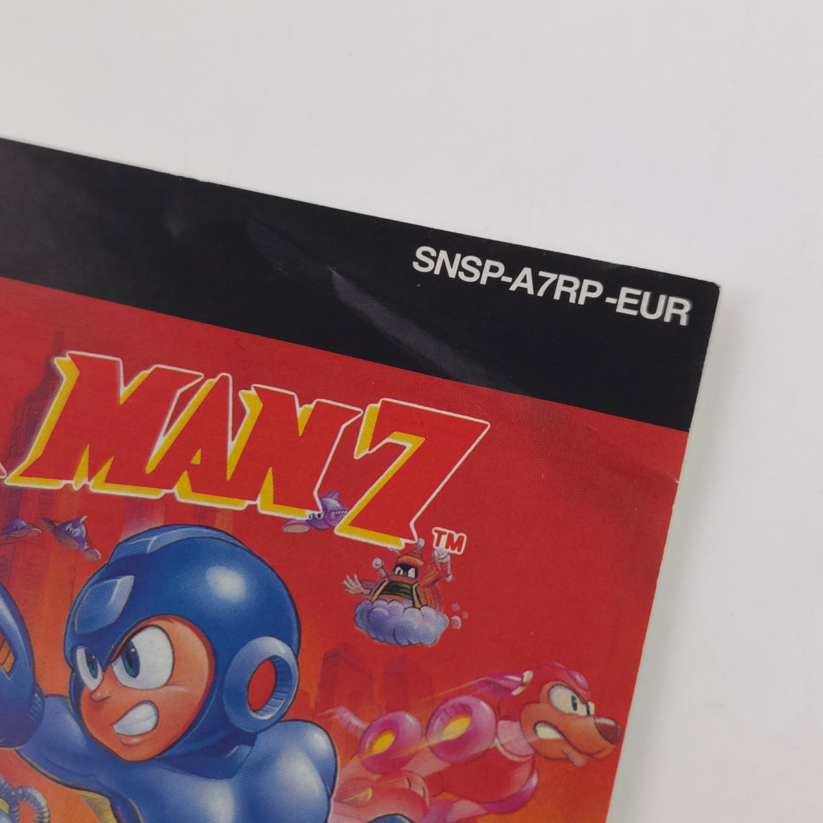 Super Nintendo Spiel – Mega Man 7 (OVP PAL)