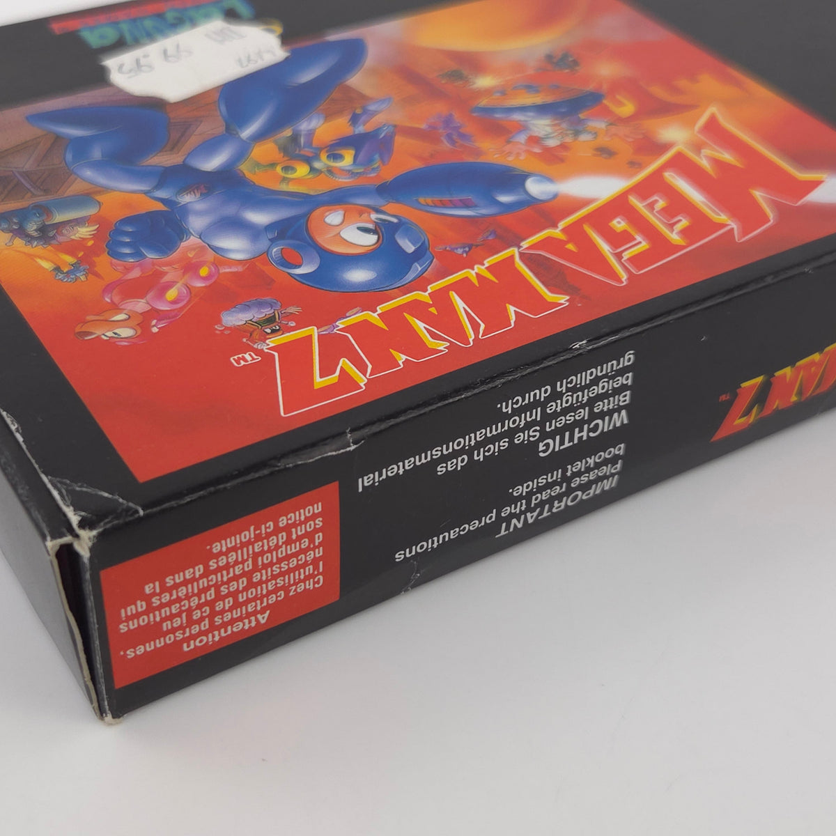 Super Nintendo Spiel – Mega Man 7 (OVP PAL)