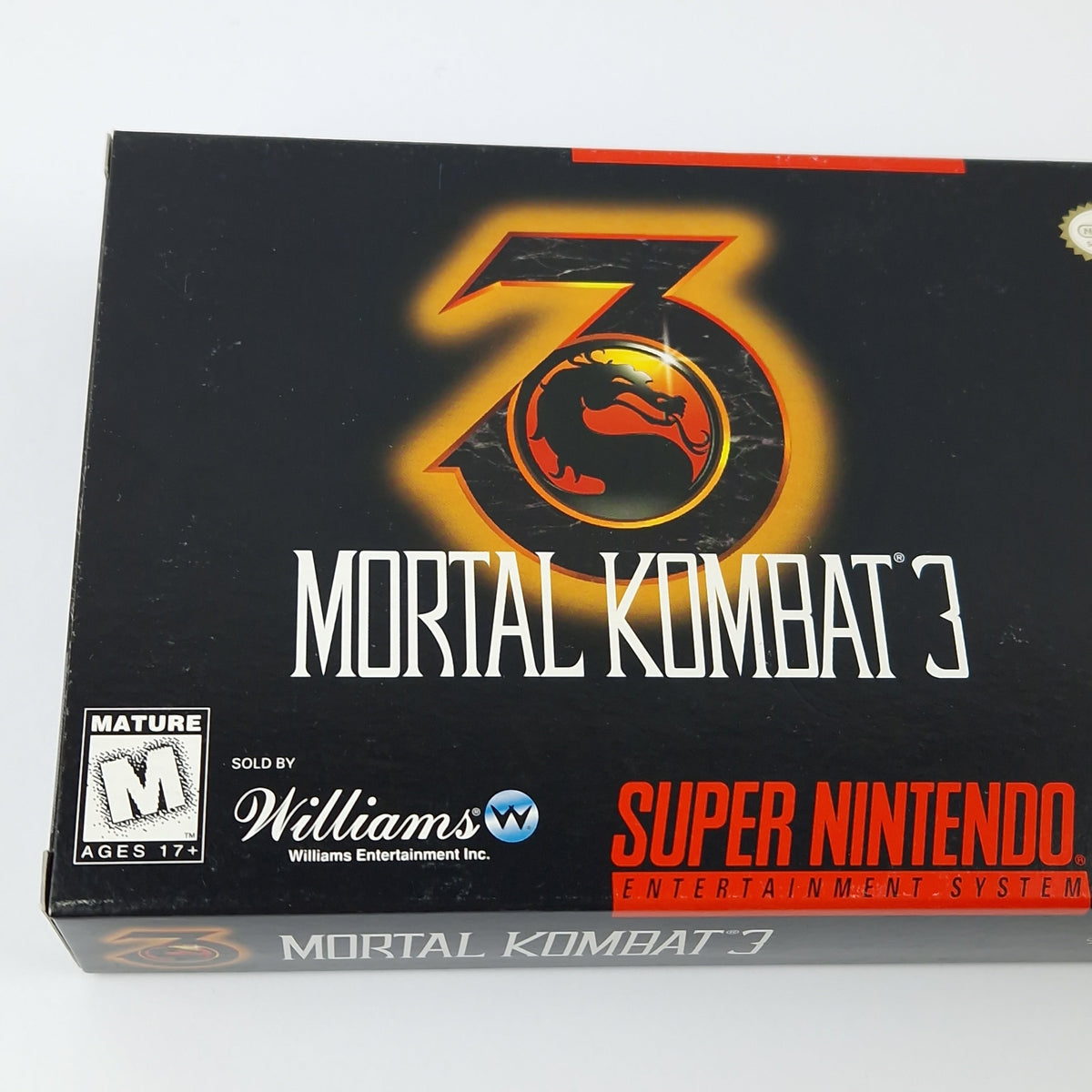 Super Nintendo Spiel – Mortal Kombat 3 OVP SNES USA