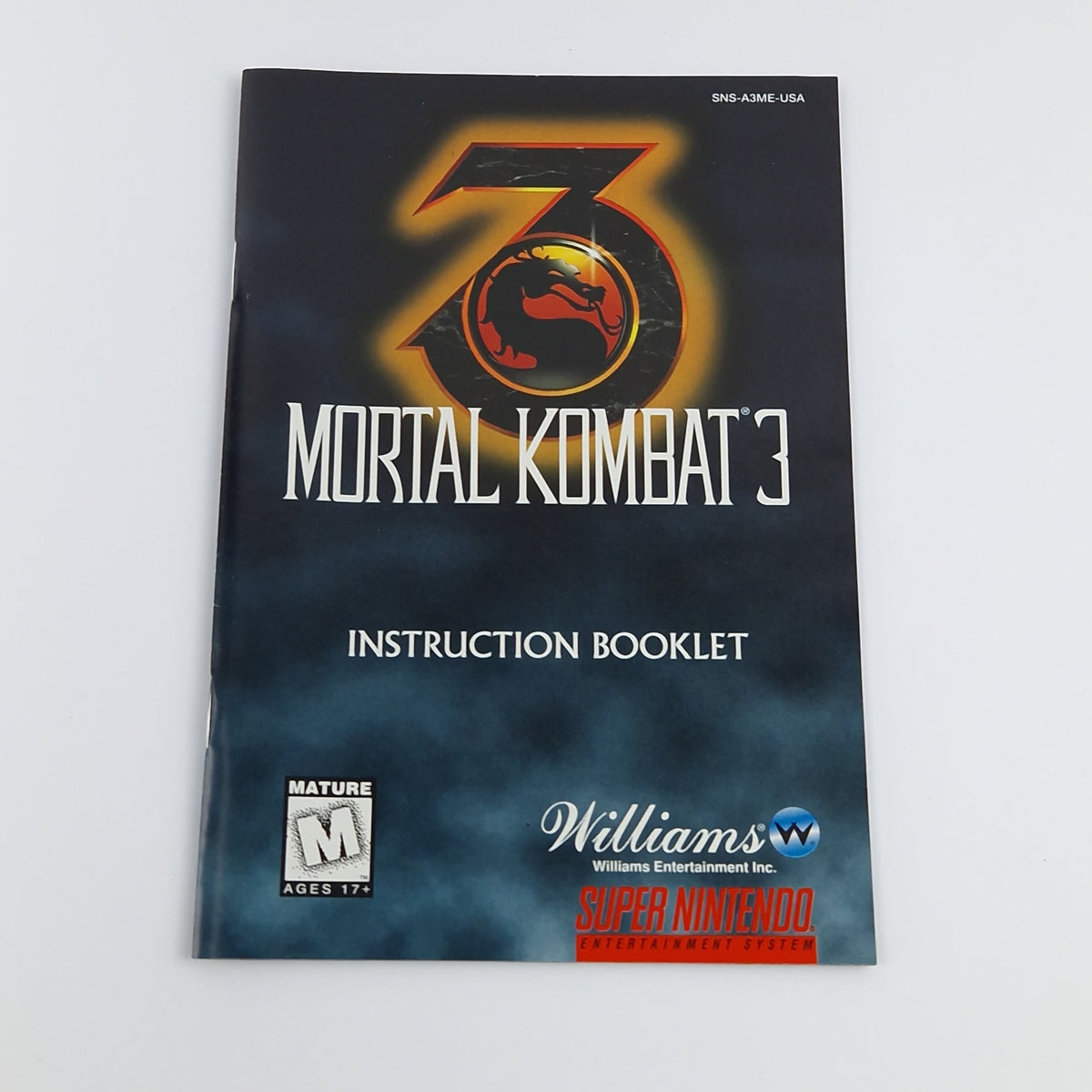Super Nintendo Spiel – Mortal Kombat 3 OVP SNES USA