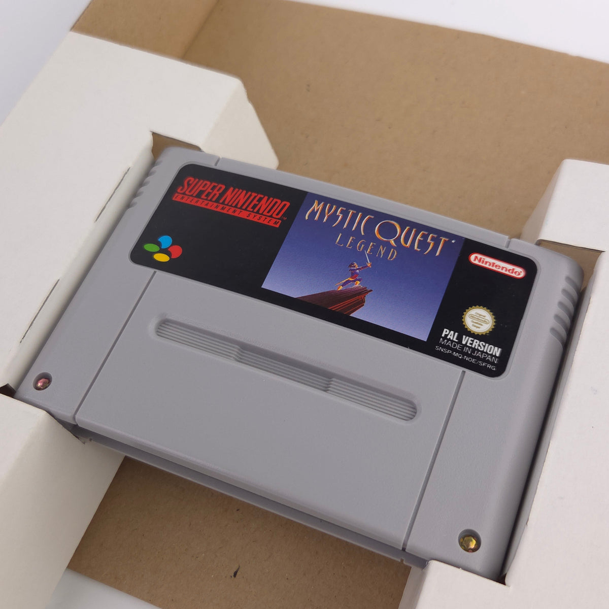 Super Nintendo Spiel – Mystic Quest Legend OVP PAL