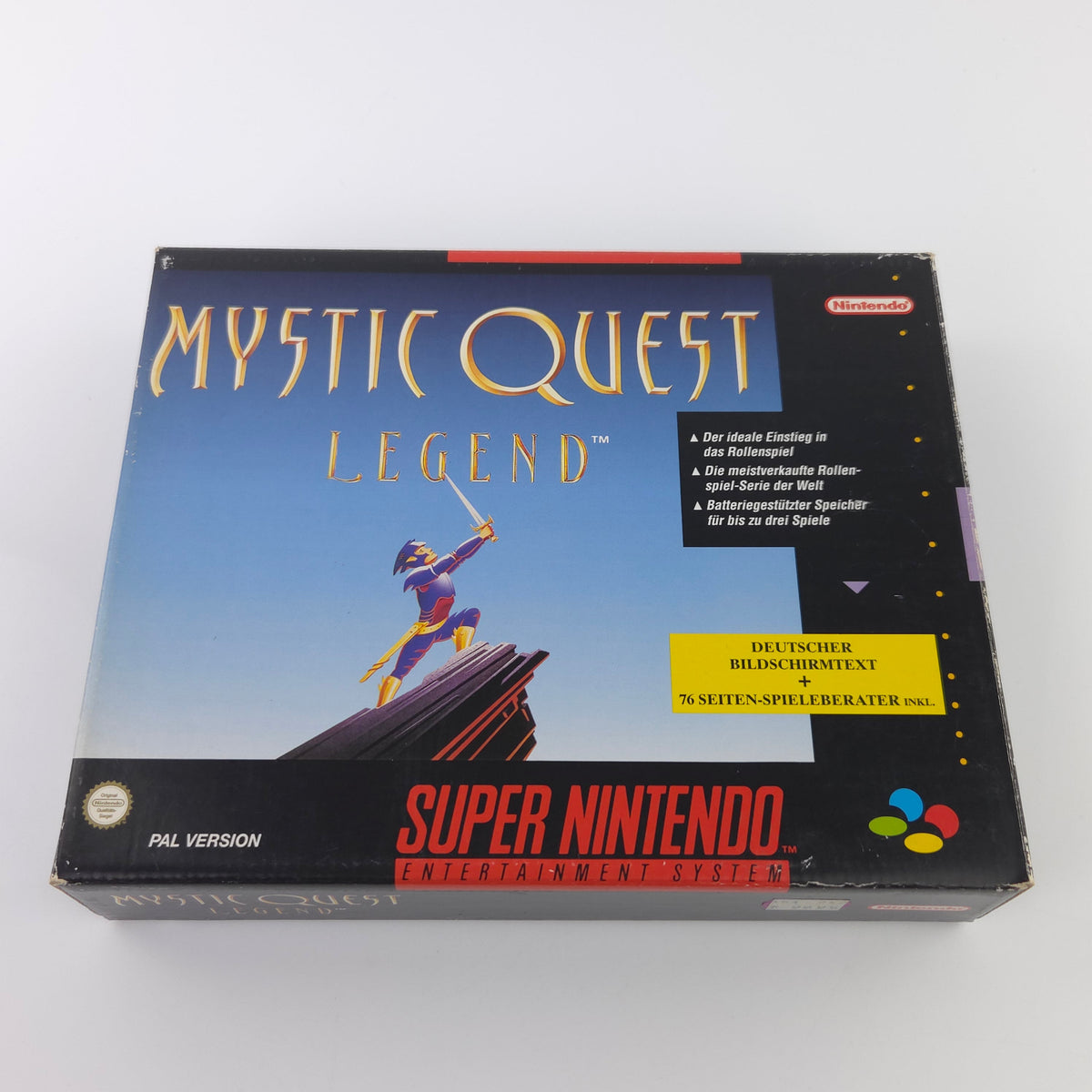 Super Nintendo Spiel – Mystic Quest Legend OVP PAL
