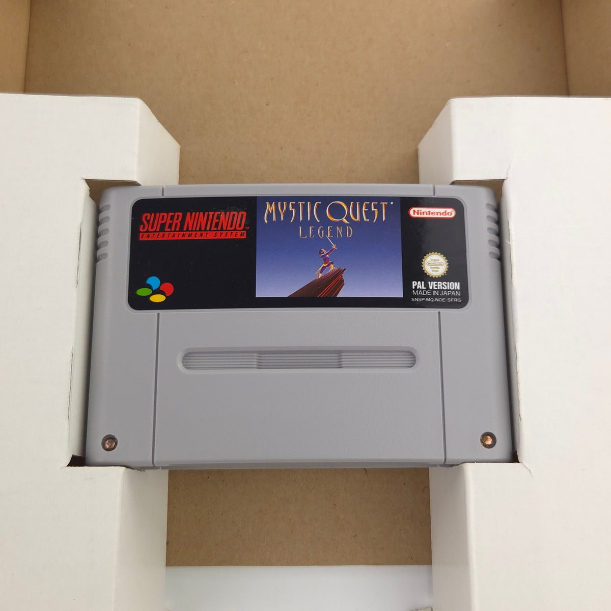 Super Nintendo Spiel – Mystic Quest Legend (OVP)
