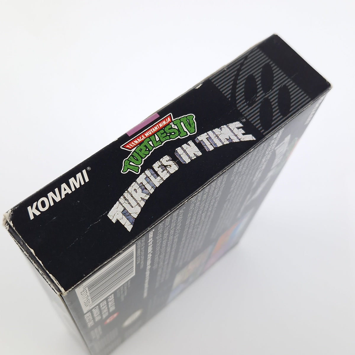 Super Nintendo Spiel – Ninja Turtles IV Turtles in Time OVP