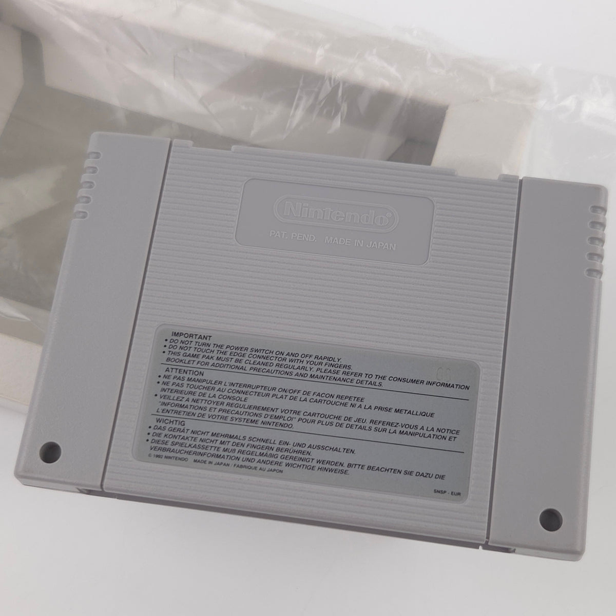 Super Nintendo Spiel – Ninja Warriors (SNES OVP)