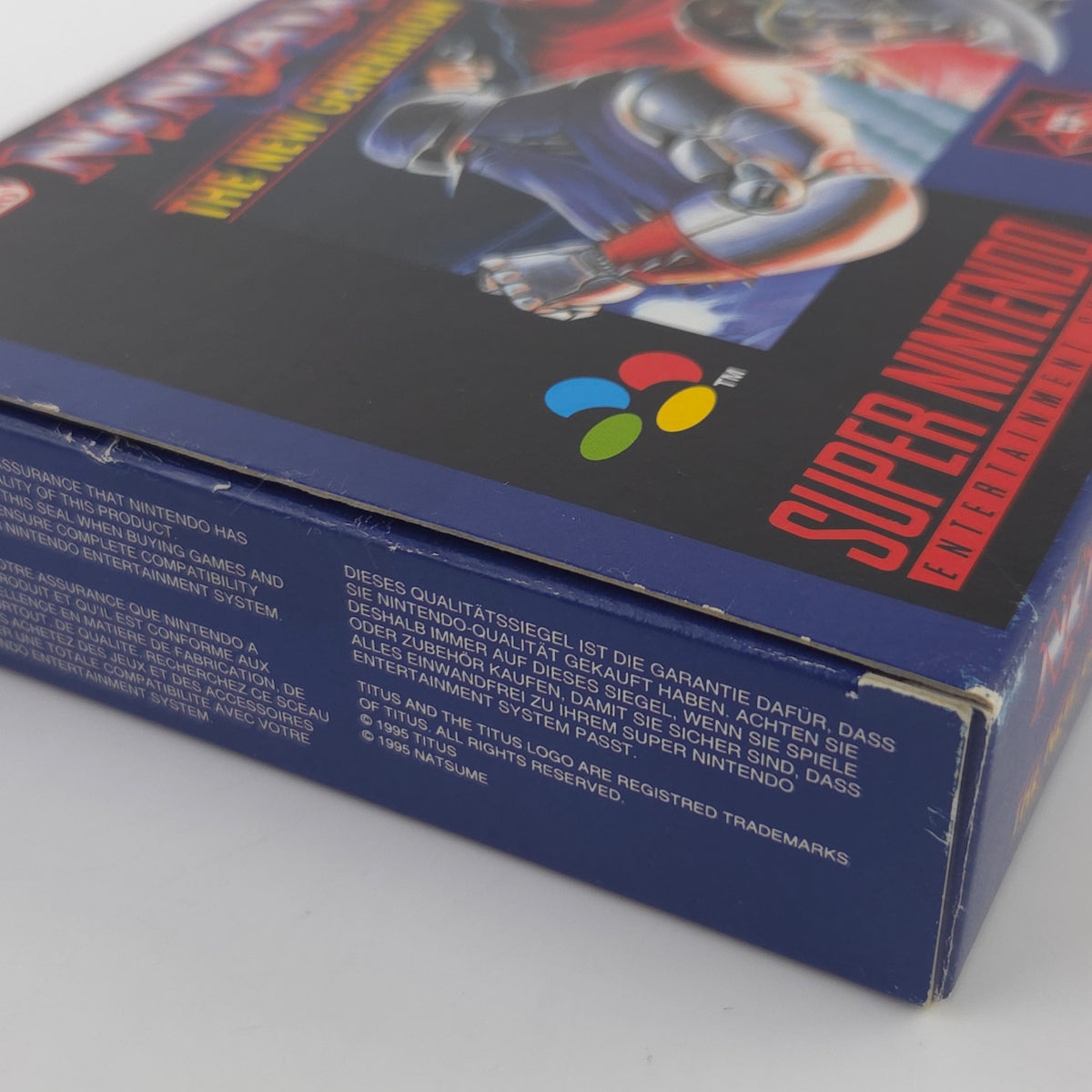 Super Nintendo Spiel – Ninja Warriors (SNES OVP)