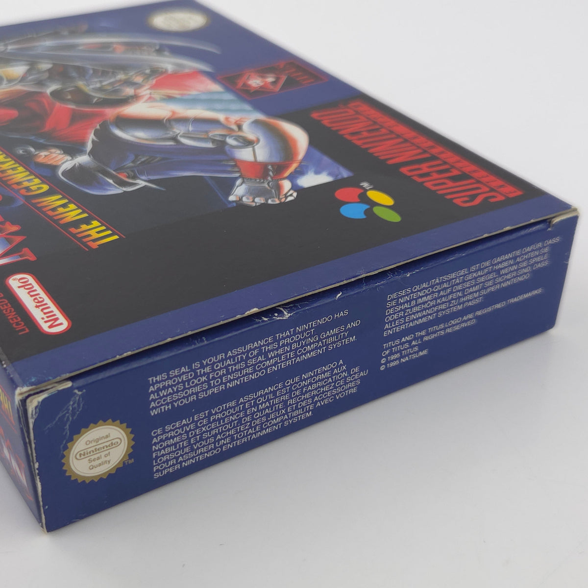Super Nintendo Spiel – Ninja Warriors (SNES OVP)
