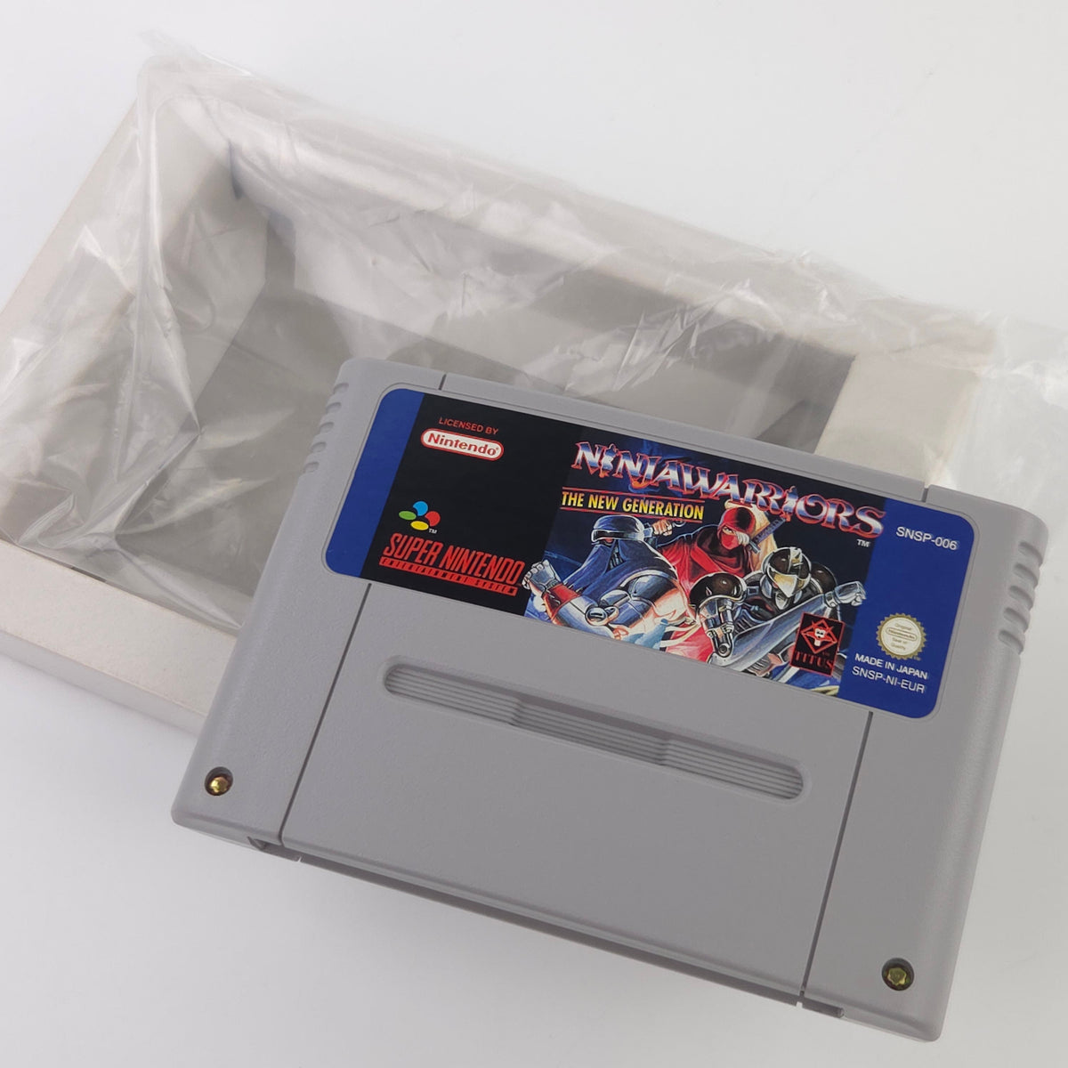 Super Nintendo Spiel – Ninja Warriors (SNES OVP)