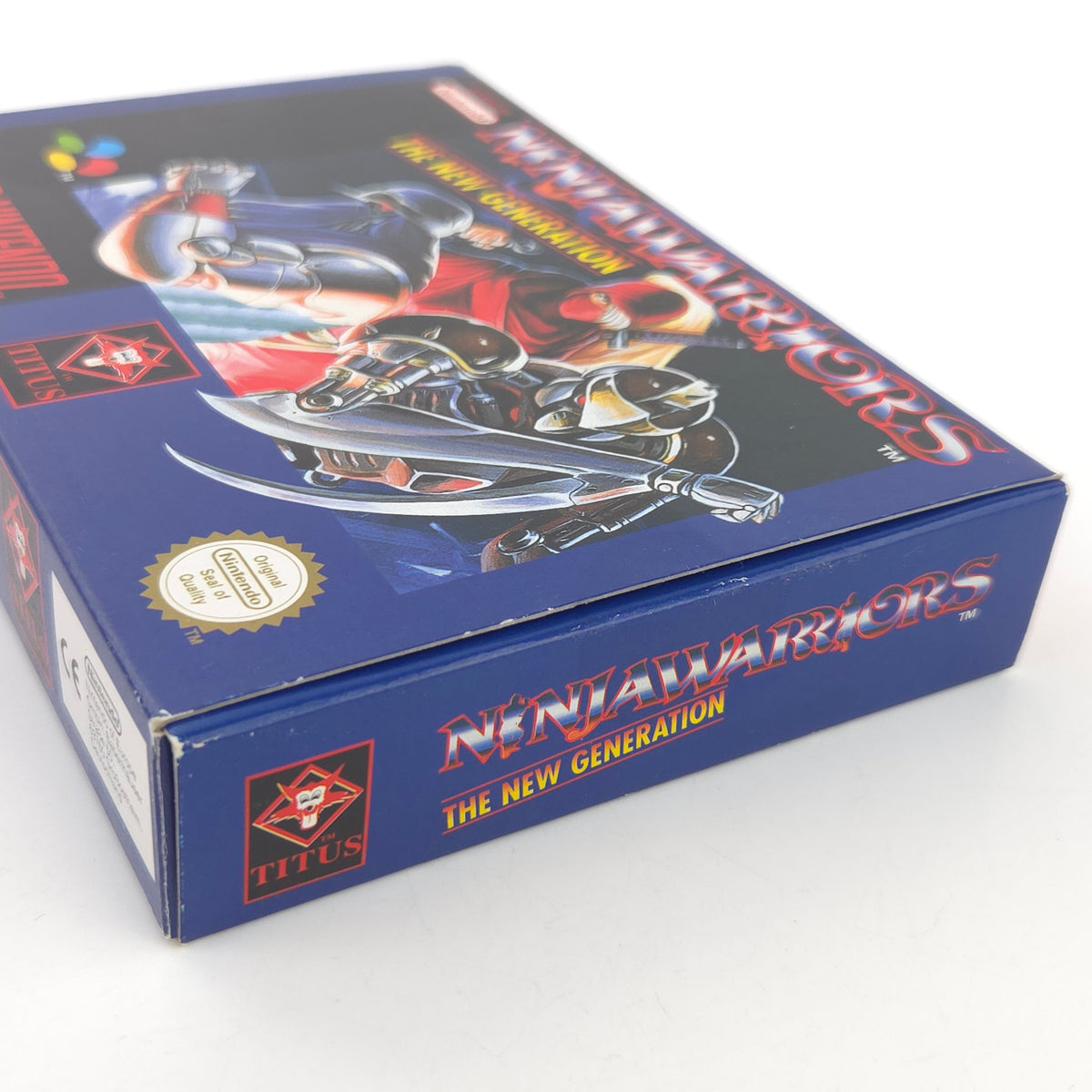 Super Nintendo Spiel Ninja Warriors OVP PAL EUR