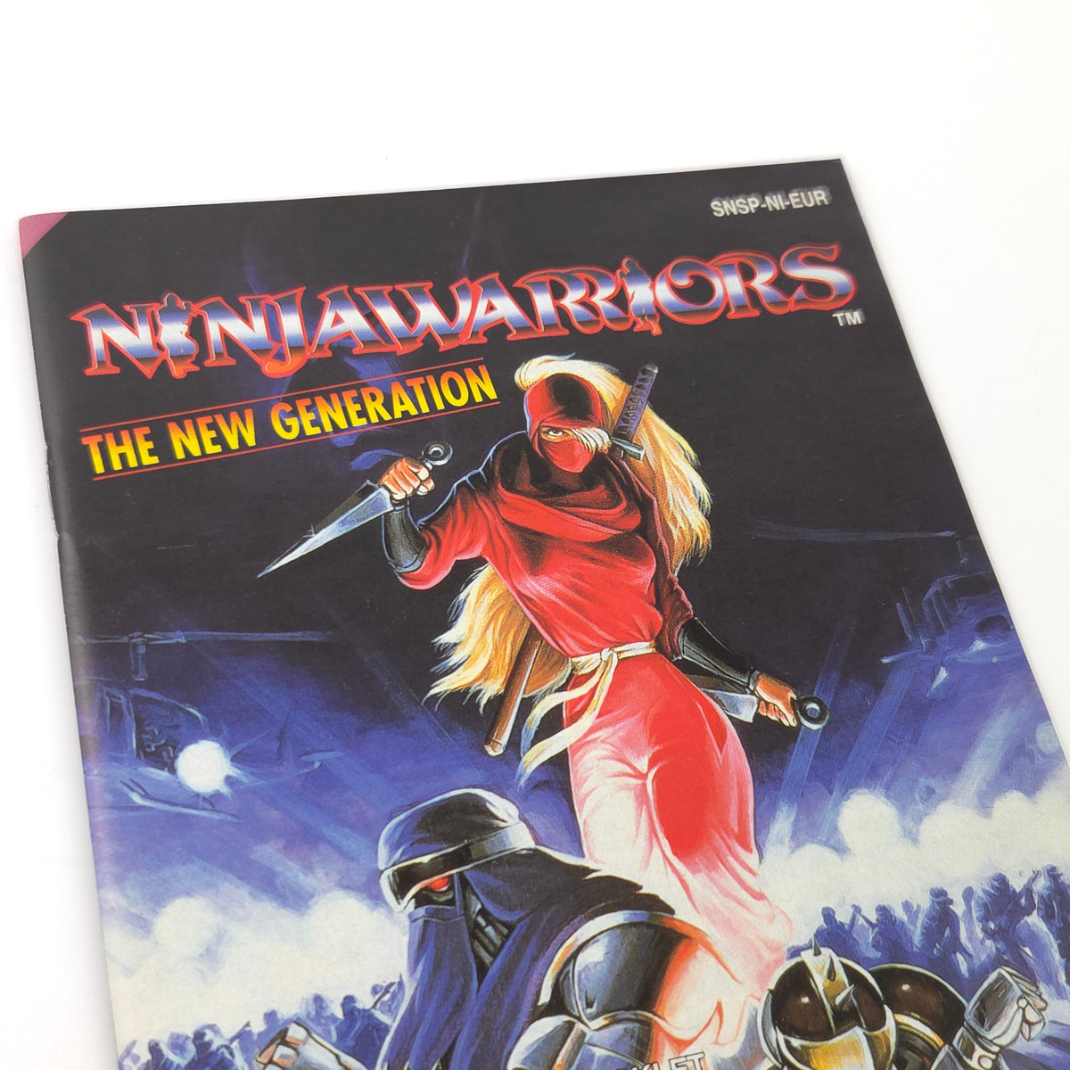 Super Nintendo Spiel Ninja Warriors OVP