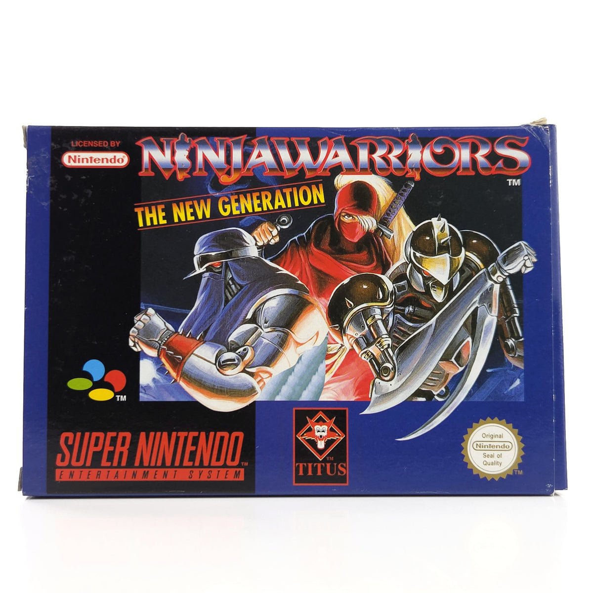 Super Nintendo Spiel Ninja Warriors OVP