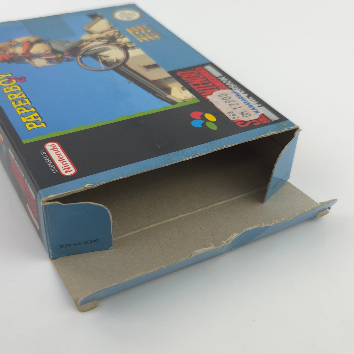 Super Nintendo Spiel Paperboy 2 OVP PAL DE