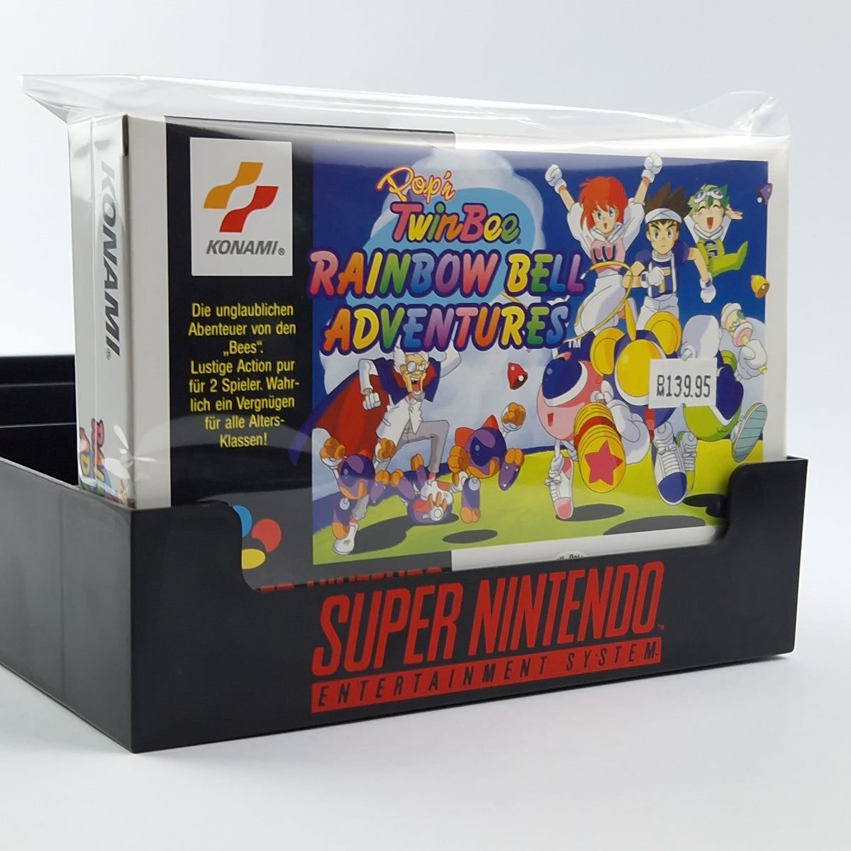 Super Nintendo Spiel – Popn TwinBee Rainbow Bell (OVP PAL)
