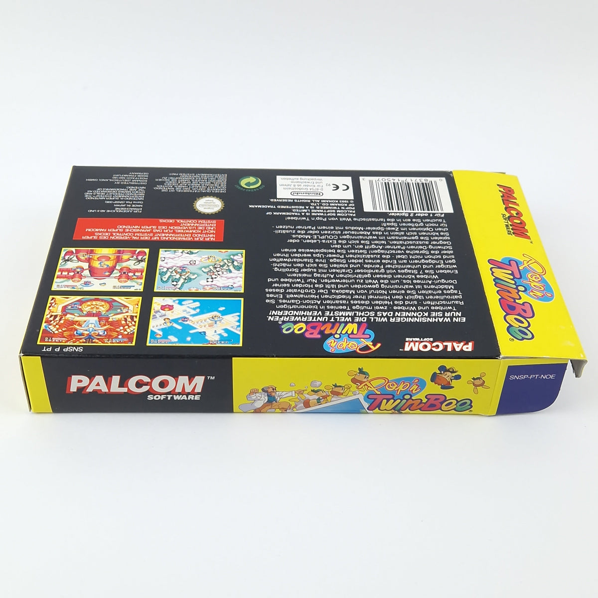 Super Nintendo Spiel – Popn TwinBee nahezu neuwertig OVP