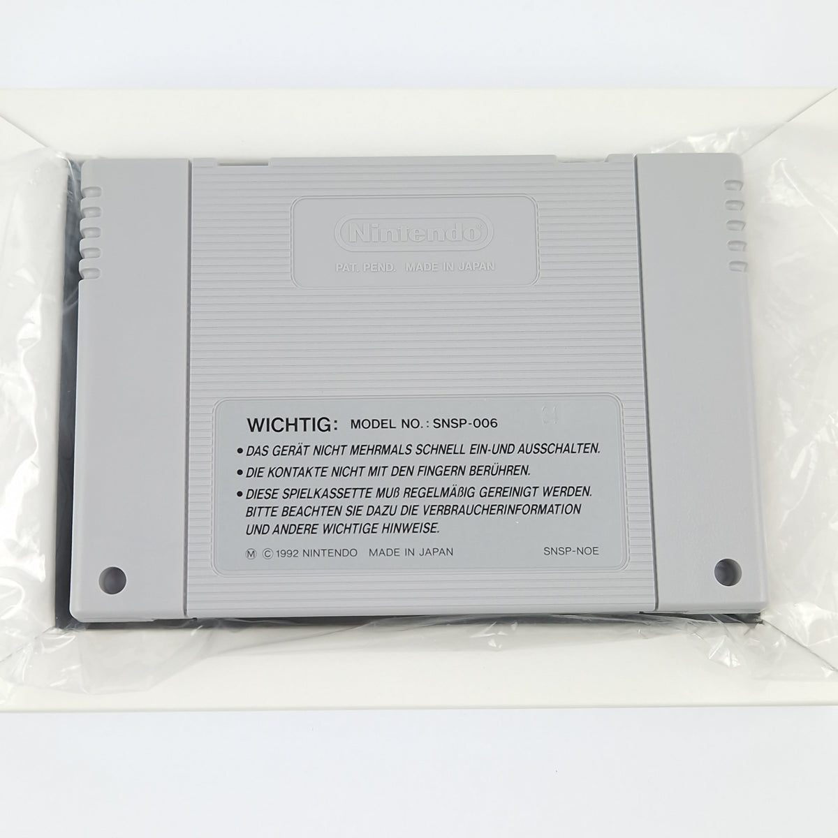 Super Nintendo Spiel – Popn TwinBee nahezu neuwertig OVP