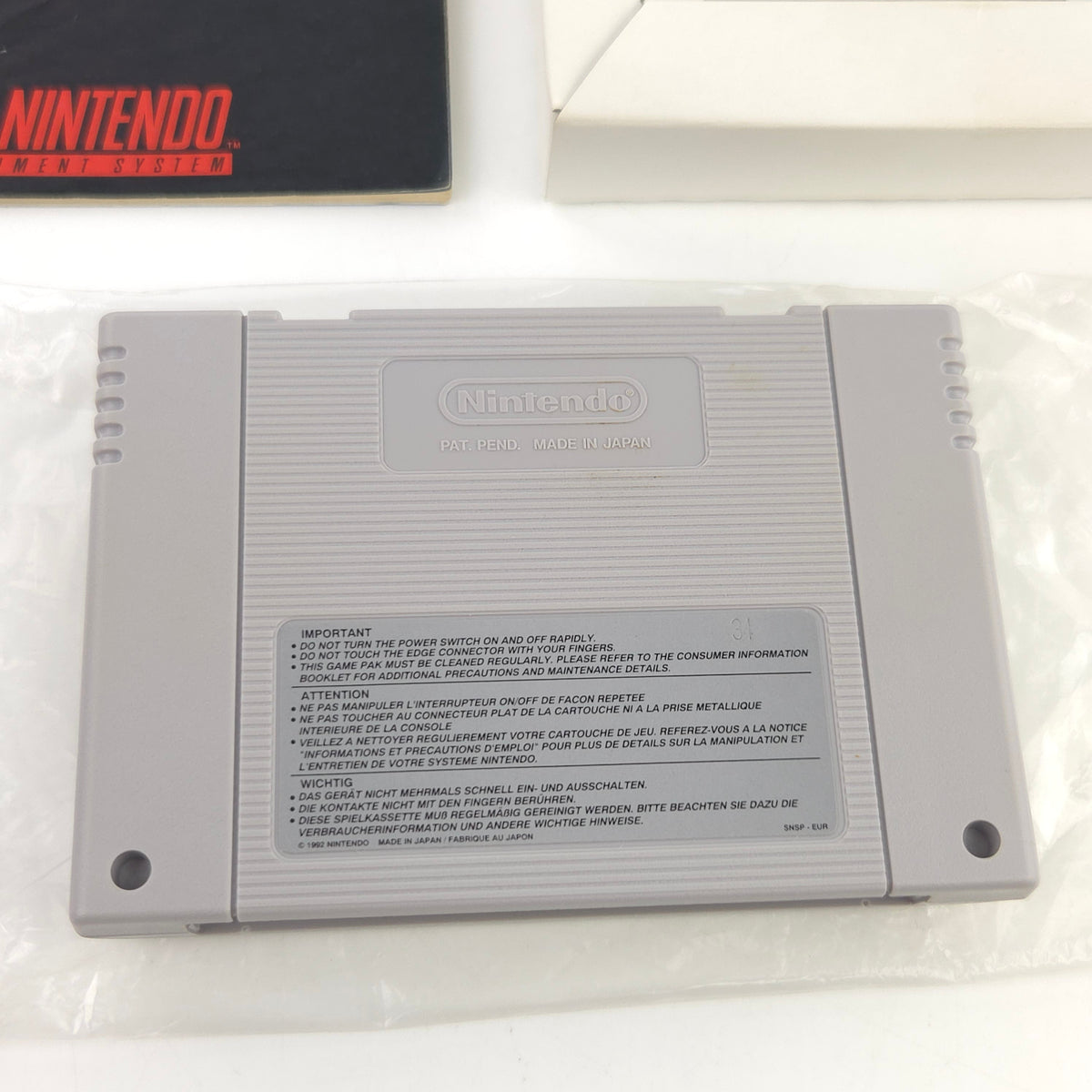Super Nintendo Spiel Power Rangers OVP PAL