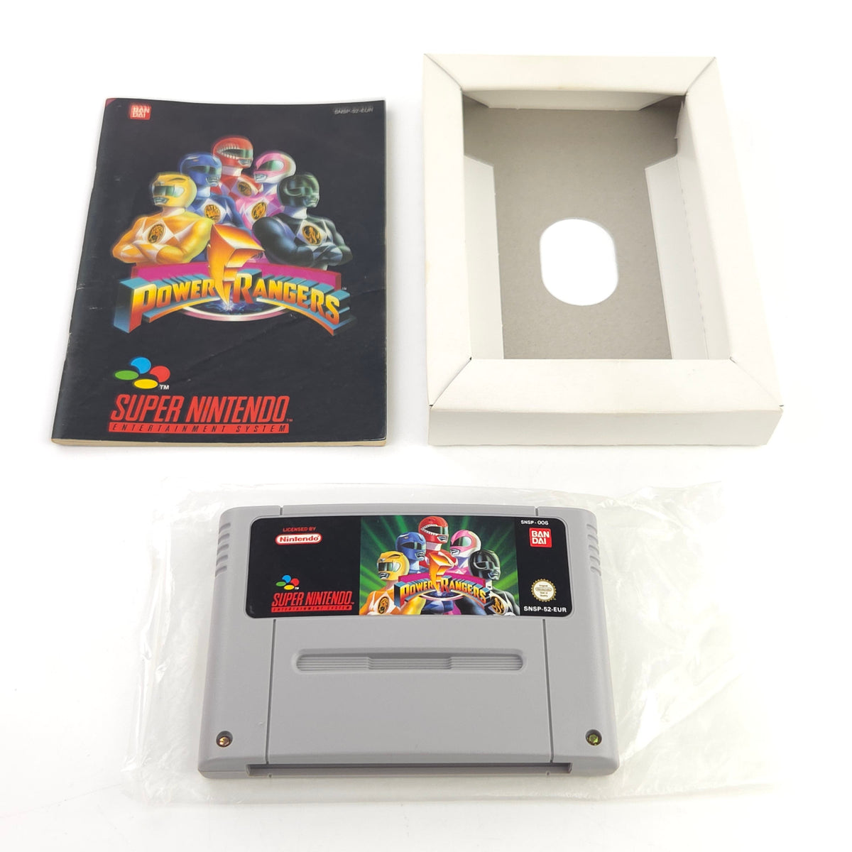 Super Nintendo Spiel Power Rangers OVP PAL