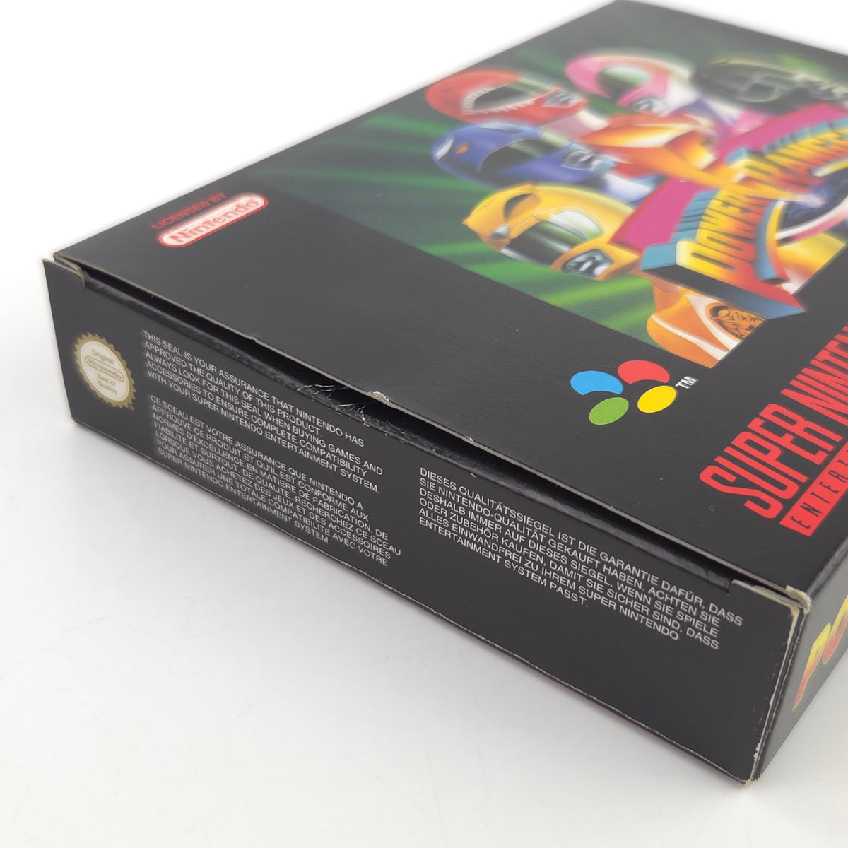 Super Nintendo Spiel Power Rangers OVP PAL