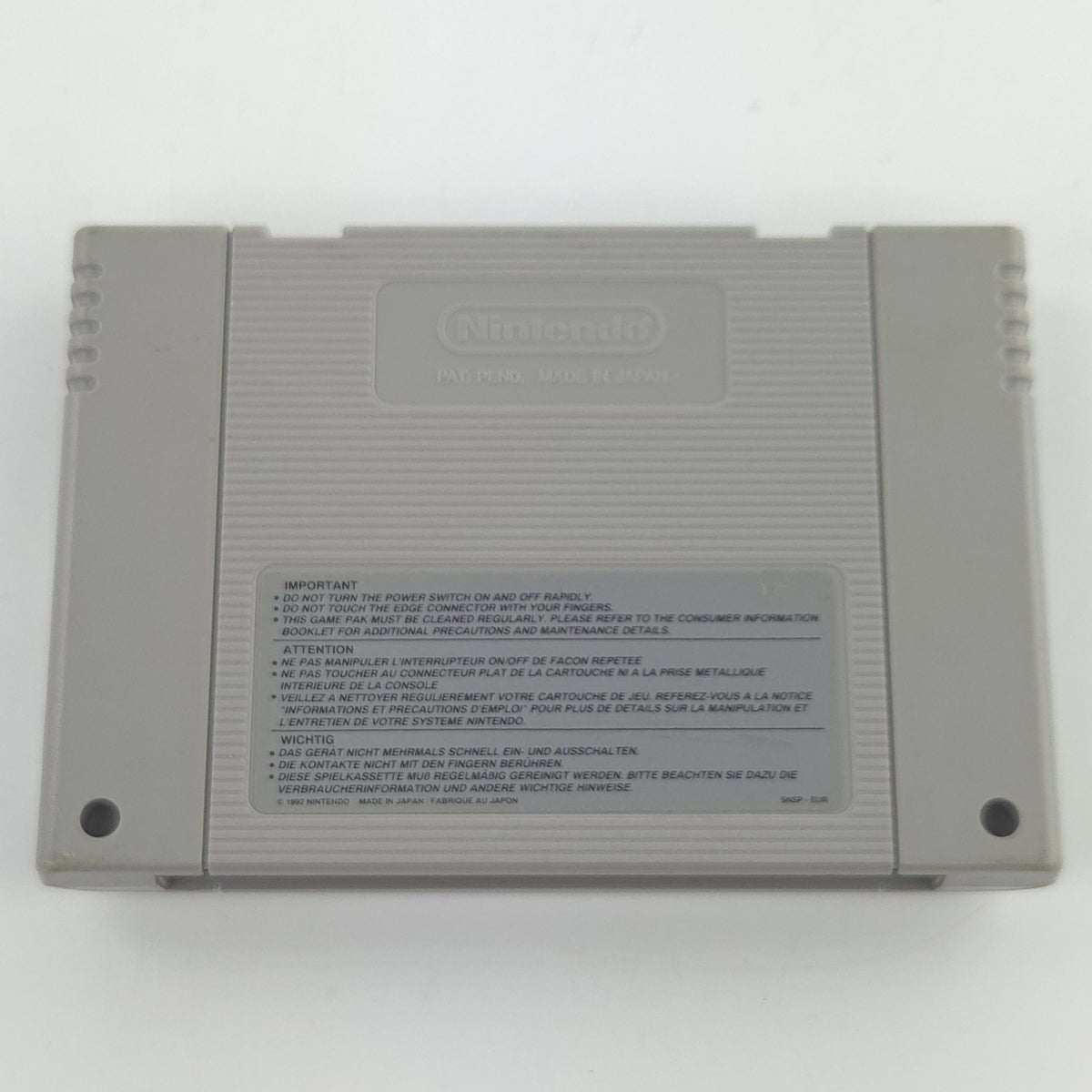 Super Nintendo Spiel Prince of Persia 2 SNES PAL EUR
