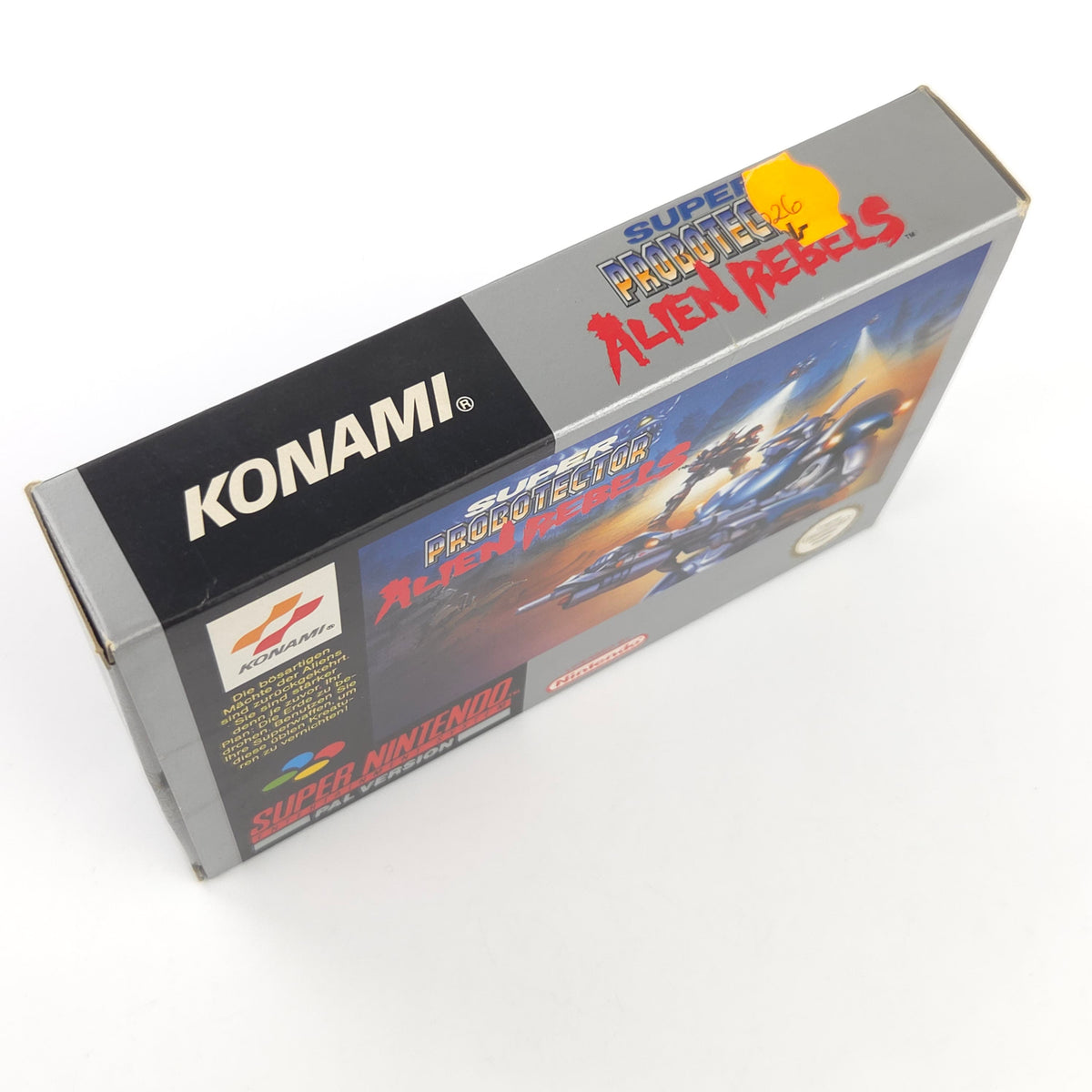 Super Nintendo Spiel Super Probotector OVP PAL DE