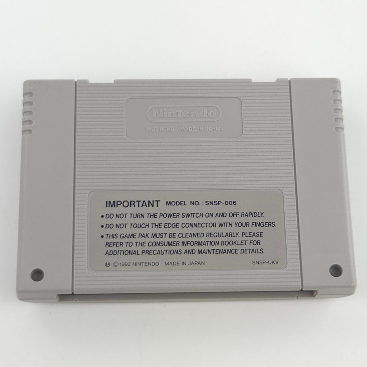 Super Nintendo Spiel Ranma 1/2 PAL UKV
