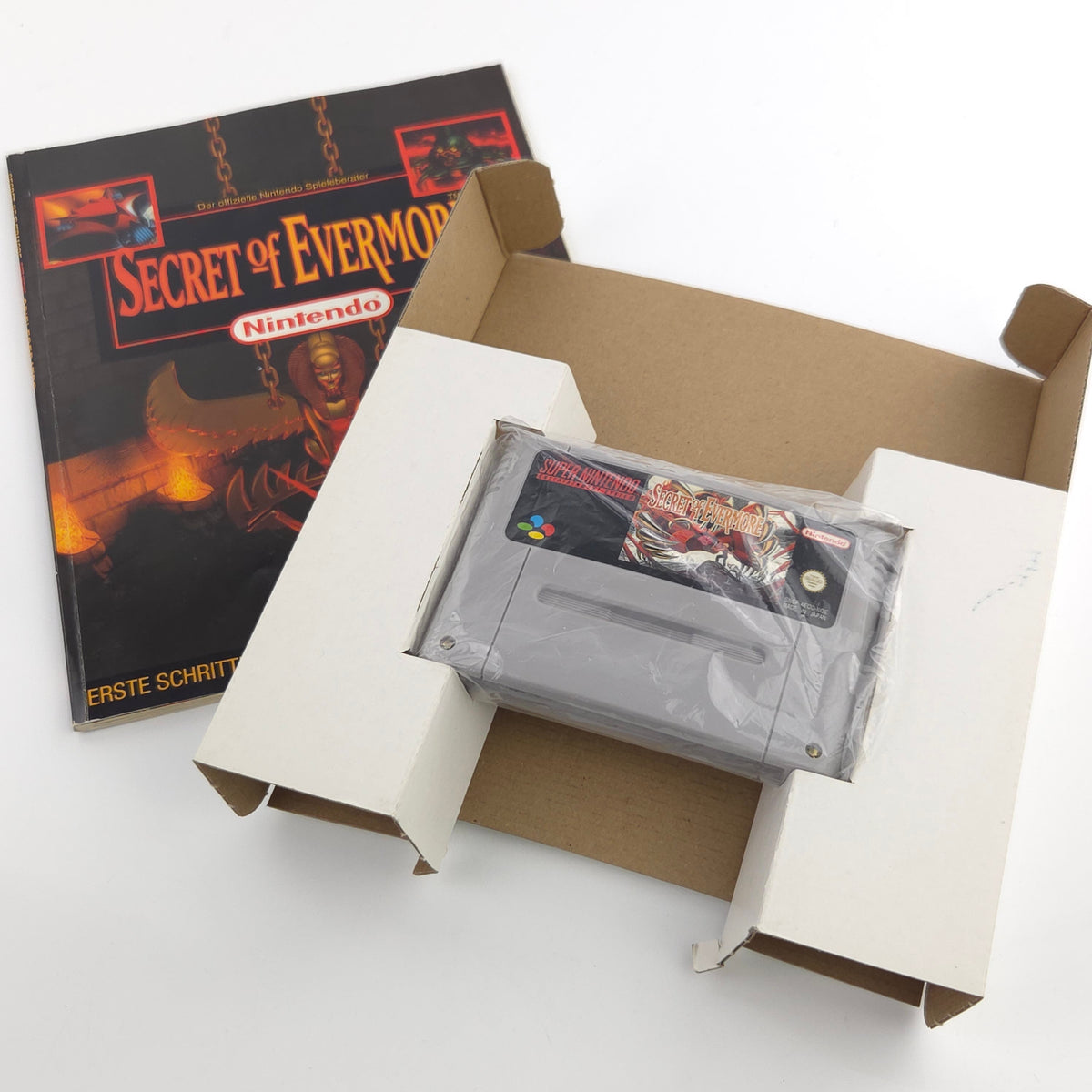 Super Nintendo Spiel – Secret of Evermore (OVP PAL)