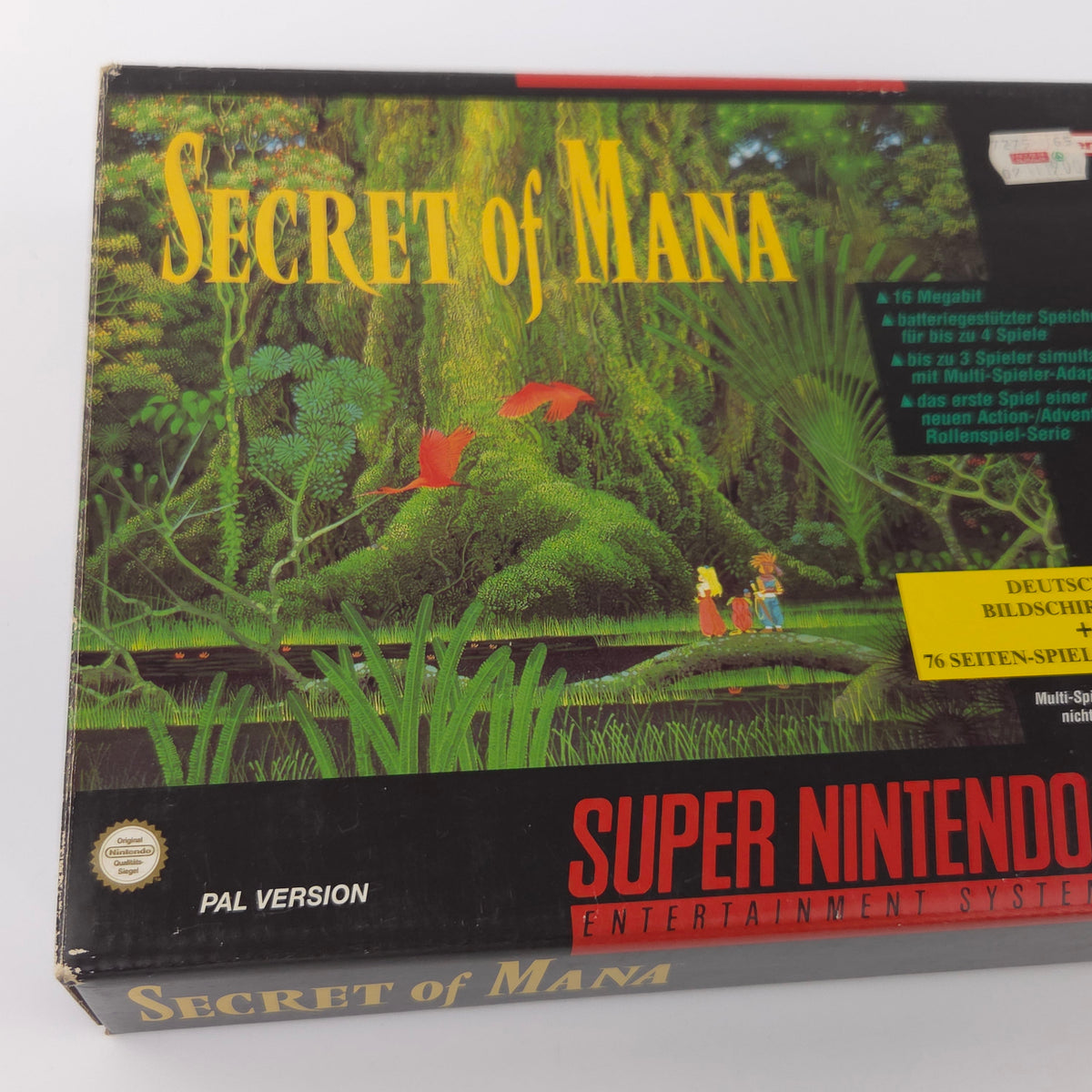Super Nintendo Spiel – Secret of Mana Big Box OVP PAL