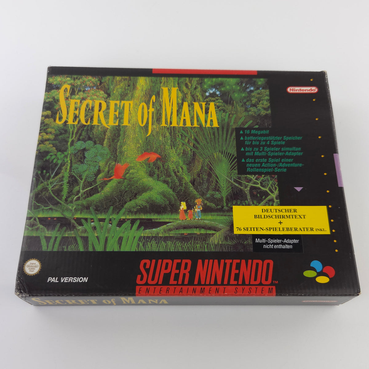 Super Nintendo Spiel – Secret of Mana OVP PAL NOE dt