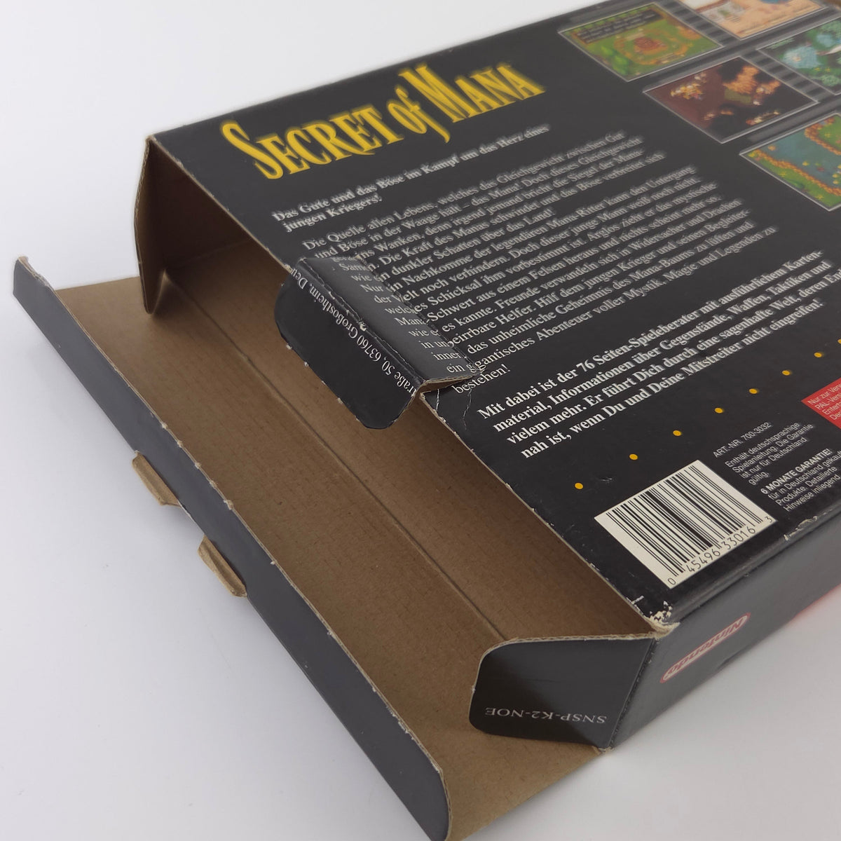 Super Nintendo Spiel – Secret of Mana Big Box OVP PAL