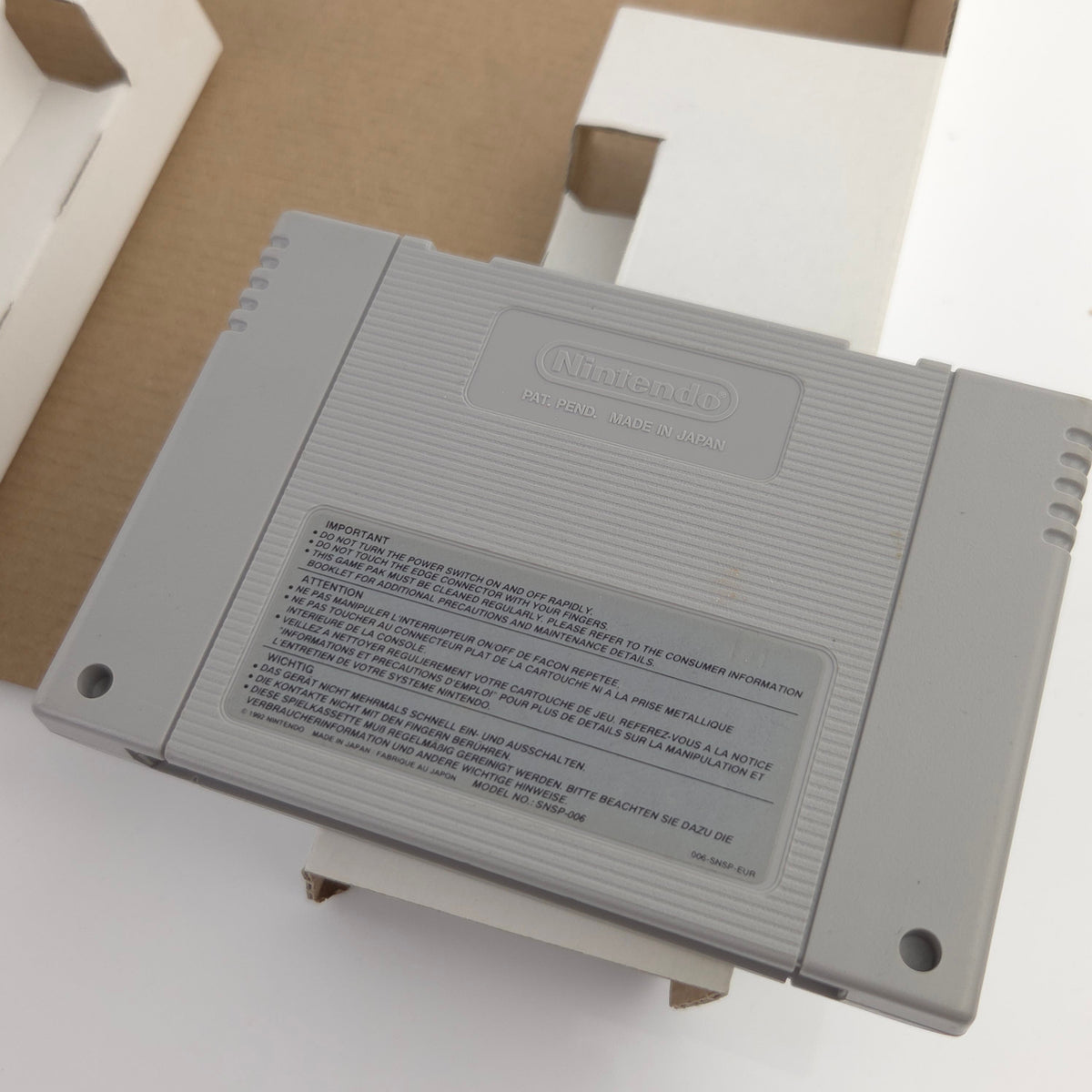 Super Nintendo Spiel – Secret of Mana OVP PAL NOE dt