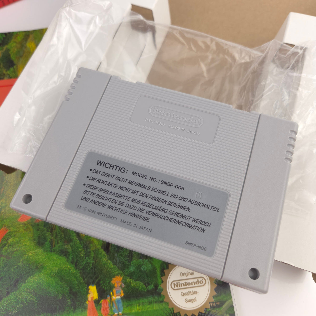 Super Nintendo Spiel – Secret of Mana SNES Big Box OVP PAL