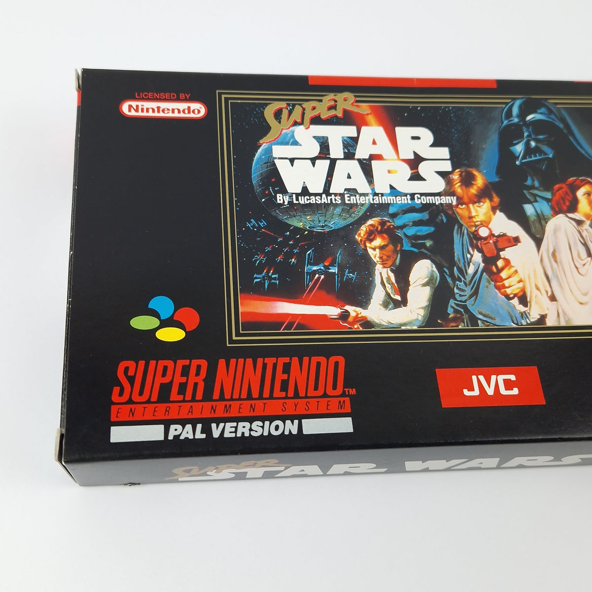 Super Nintendo Spiel – Super Star Wars OVP PAL CIB