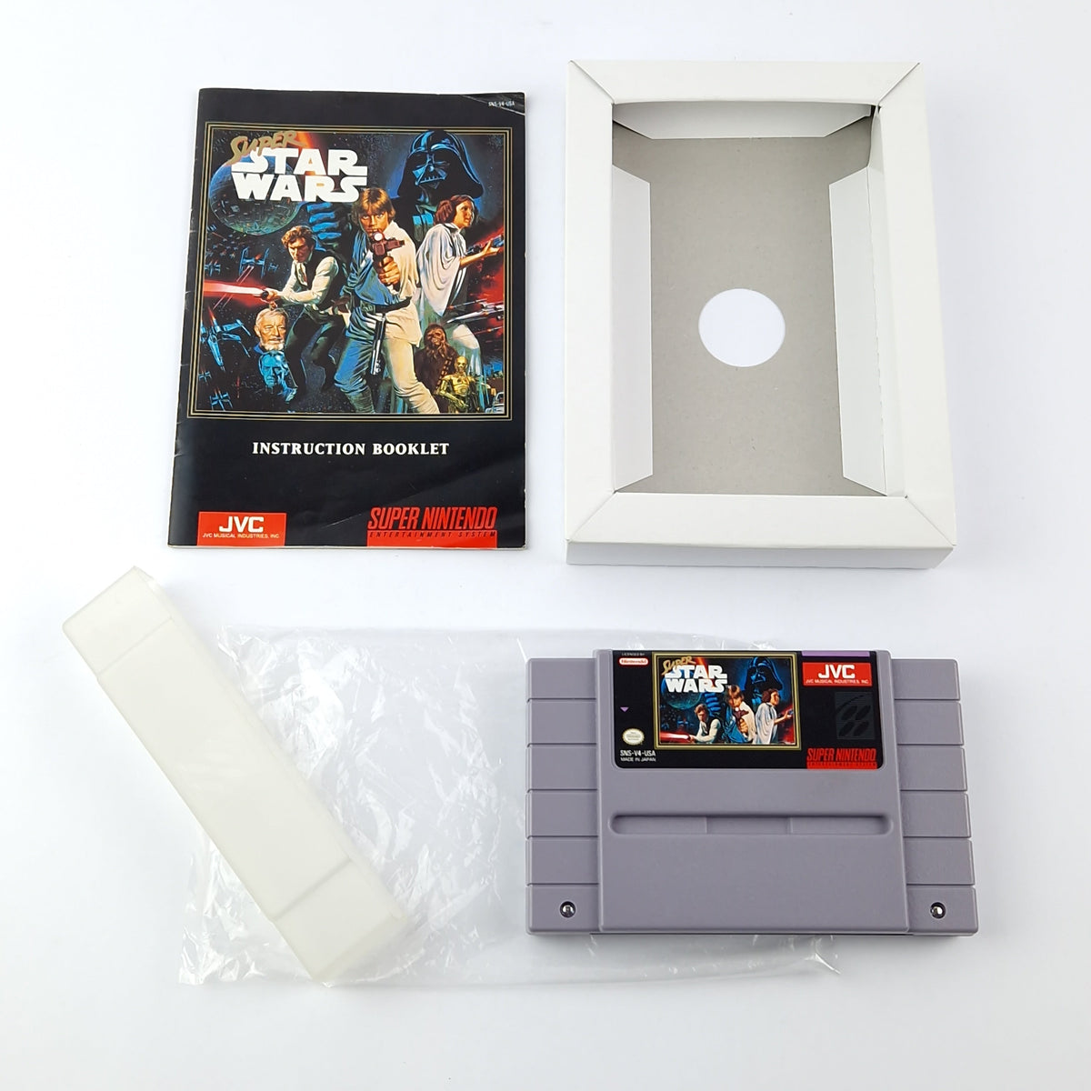 Super Nintendo Spiel – Super Star Wars OVP NTSC-U/C USA